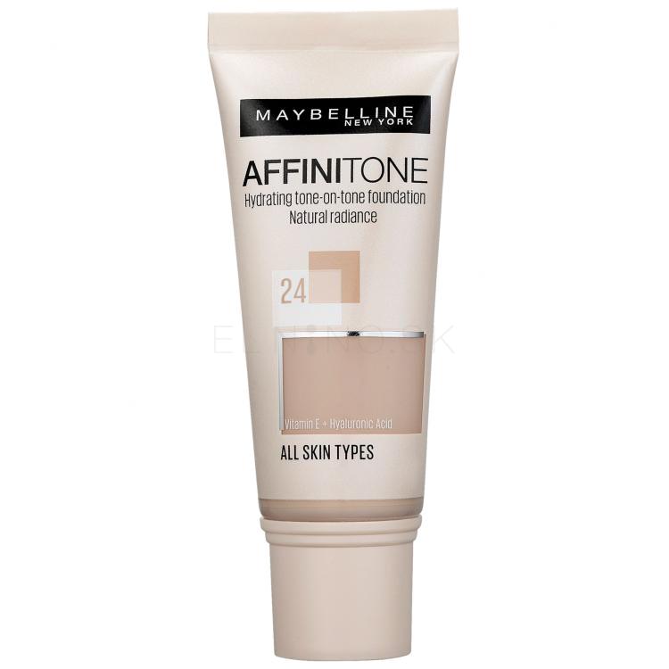 Maybelline Affinitone Make-up pre ženy 30 ml Odtieň 24 Golden Beige