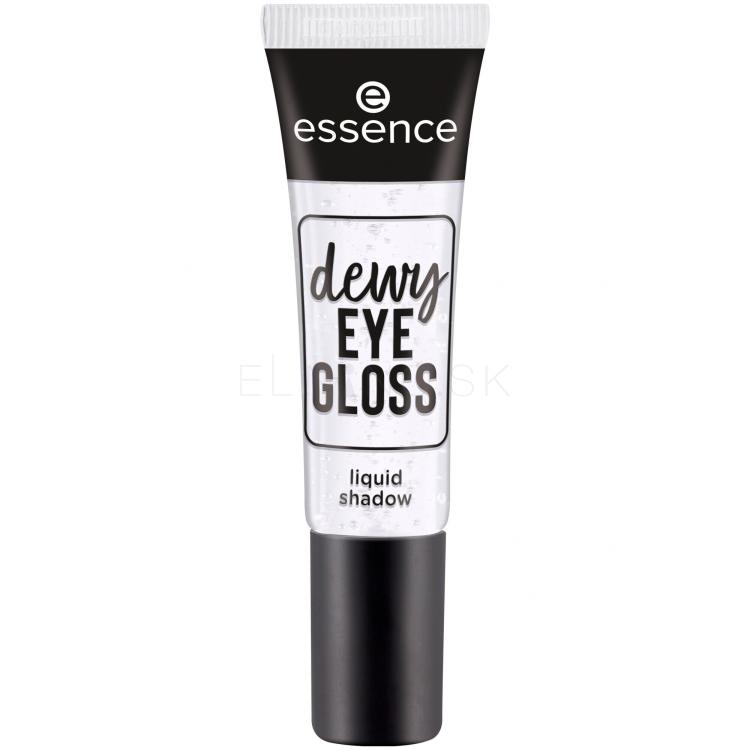 Essence Dewy Eye Gloss Očný tieň pre ženy 8 ml Odtieň 01 Crystal Clear