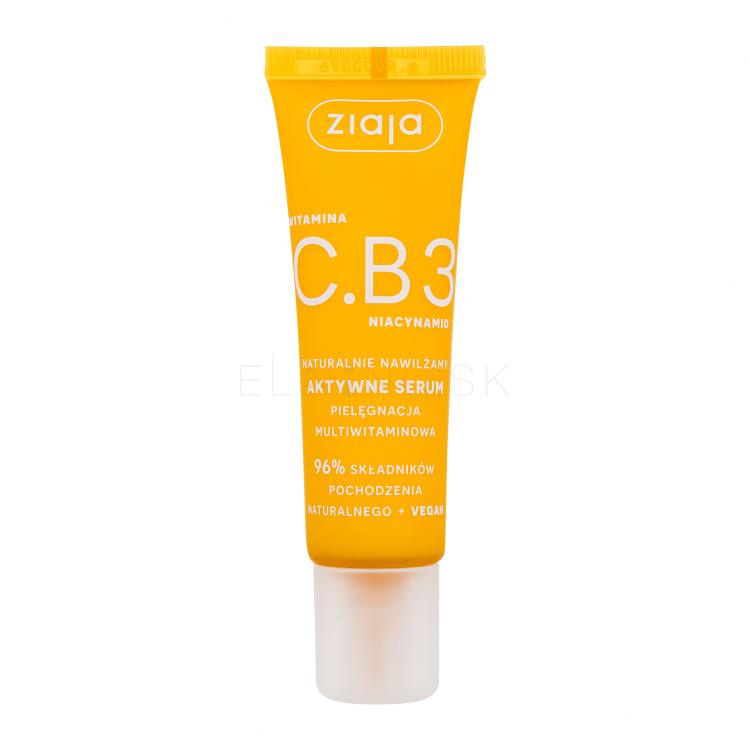 Ziaja Vitamin C.B3 Niacinamide Active Face Serum Pleťové sérum pre ženy 30 ml