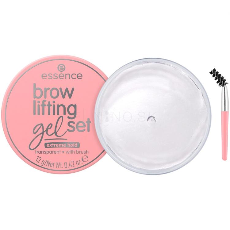 Essence Brow Lifting Gel Set Gél a pomáda na obočie pre ženy 12 g