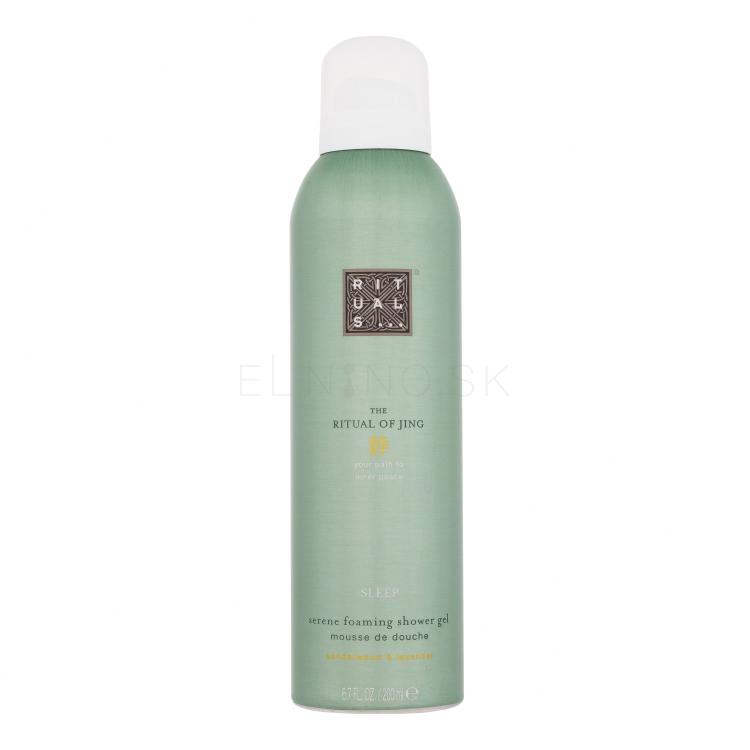 Rituals The Ritual Of Jing Sleep Serene Foaming Shower Gel Sprchovacia pena pre ženy 200 ml