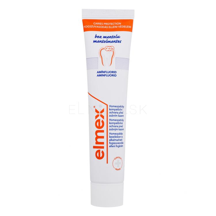 Elmex Caries Protection Menthol Free Zubná pasta 75 ml