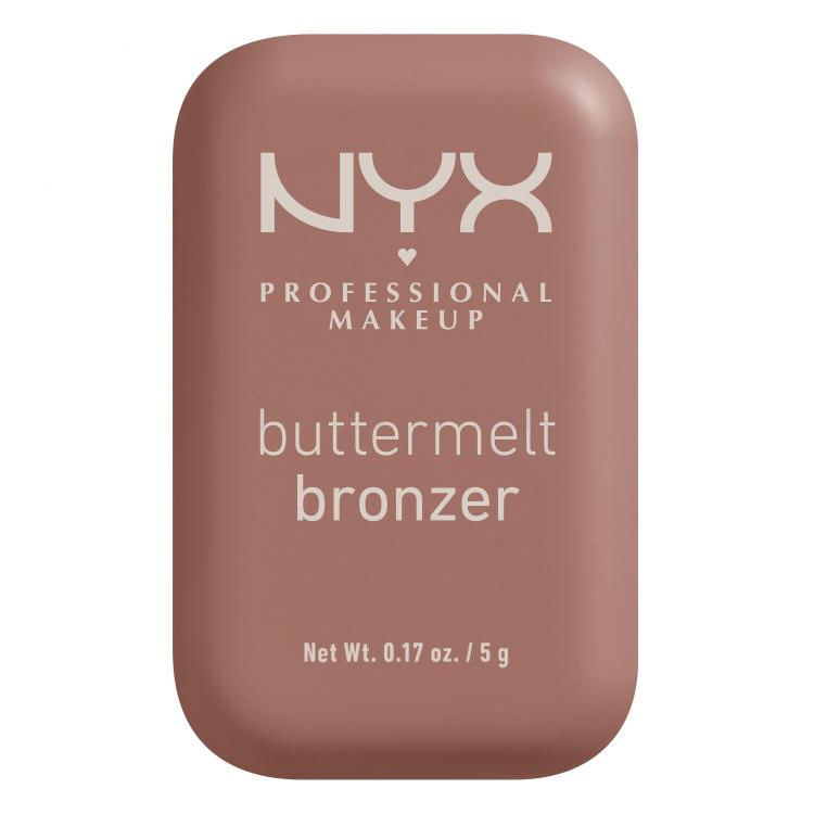 NYX Professional Makeup Buttermelt Bronzer Bronzer pre ženy 5 g Odtieň 02 All Buttad Up