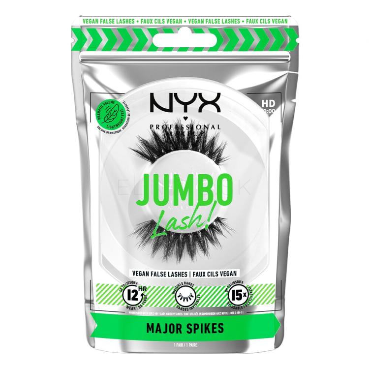 NYX Professional Makeup Jumbo Lash! Major Spikes Umelé mihalnice pre ženy 1 ks