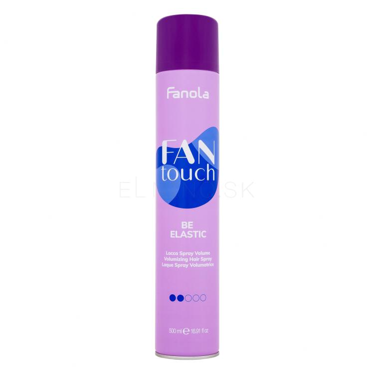 Fanola Fan Touch Be Elastic Objem vlasov pre ženy 500 ml