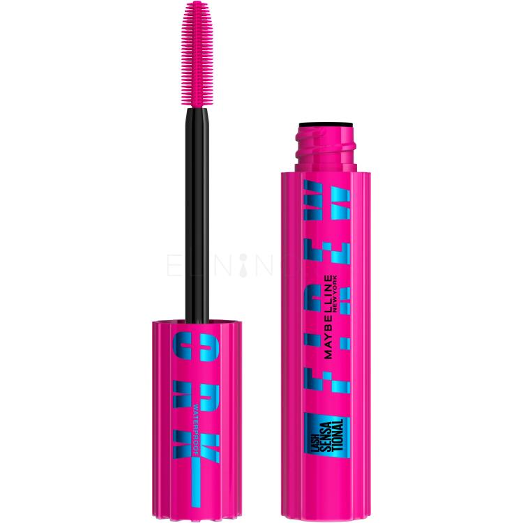 Maybelline Lash Sensational Firework Waterproof Špirála pre ženy 10 ml Odtieň Black