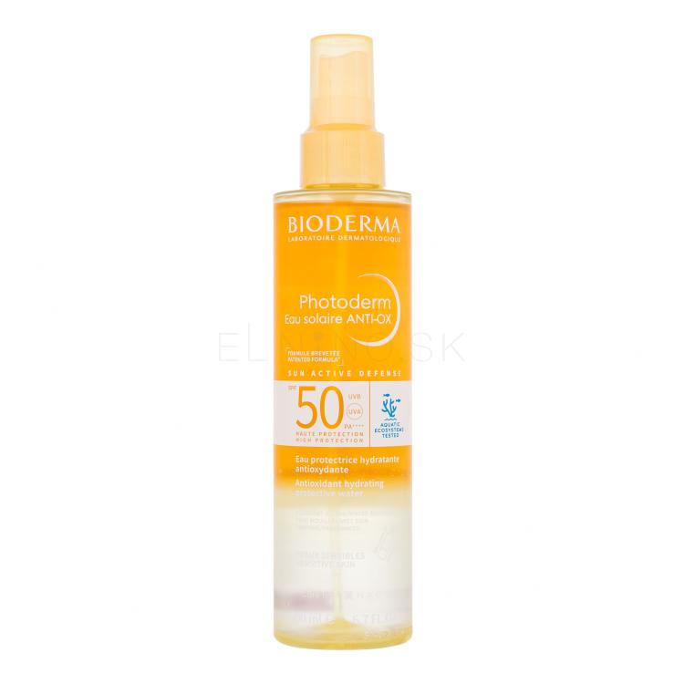 BIODERMA Photoderm Eau Solaire ANTI-OX SPF50 Opaľovací prípravok na telo 200 ml