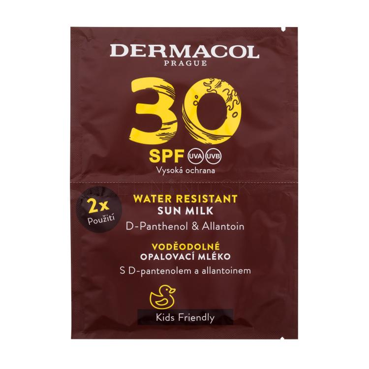 Dermacol Sun Milk SPF30 Opaľovací prípravok na telo 2x15 ml