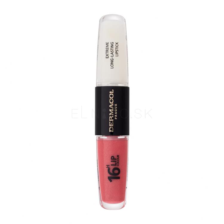 Dermacol 16H Lip Colour Extreme Long-Lasting Lipstick Rúž pre ženy 8 ml Odtieň 37