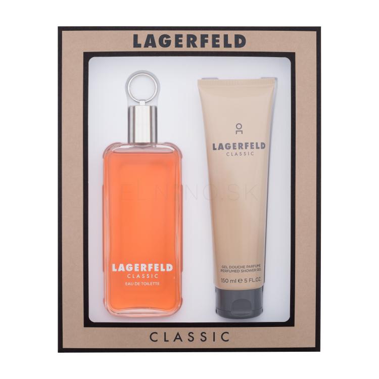 Karl Lagerfeld Classic Darčeková kazeta toaletná voda 150 ml + sprchovací gél 150 ml