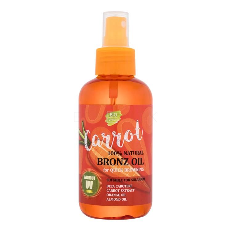 Vivaco Bio Carrot Bronz Oil Opaľovací prípravok na telo 150 ml