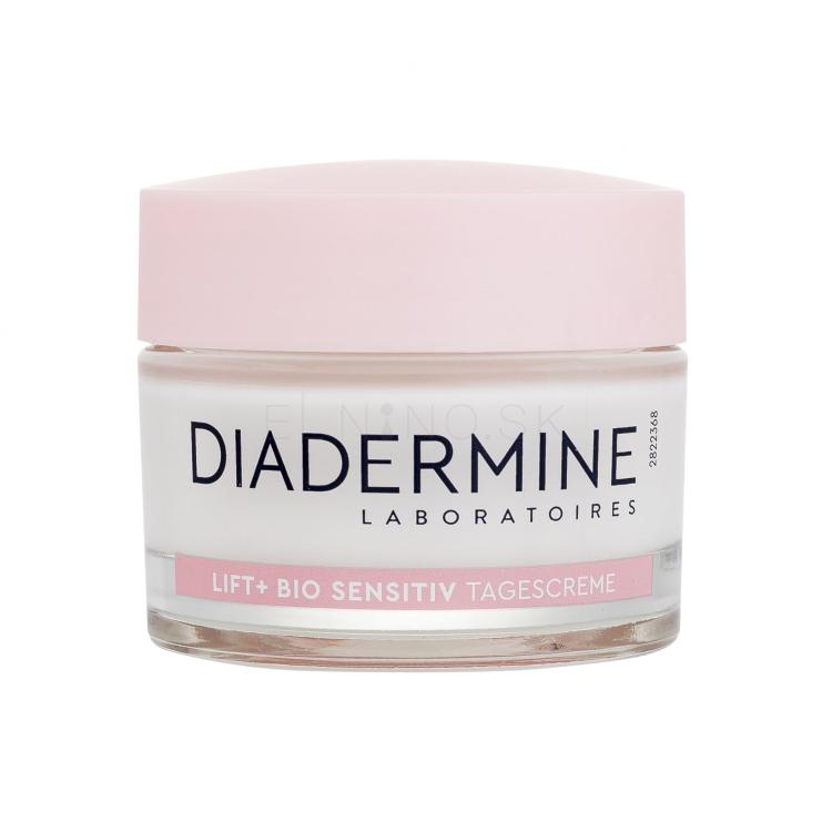 Diadermine Lift+ Bio Sensitiv Anti-Age Day Cream Denný pleťový krém pre ženy 50 ml poškodená krabička