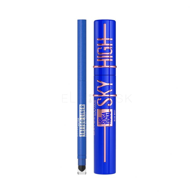 Set Špirála Maybelline Lash Sensational Sky High + Ceruzka na oči Maybelline Tattoo Liner Automatic Gel Pencil