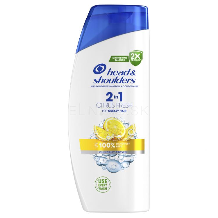 Head &amp; Shoulders Citrus Fresh 2in1 Šampón 625 ml