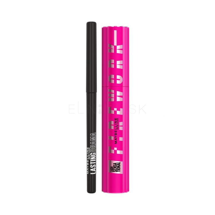 Set Špirála Maybelline Lash Sensational Firework + Ceruzka na oči Maybelline Lasting Drama Automatic Gel Pencil