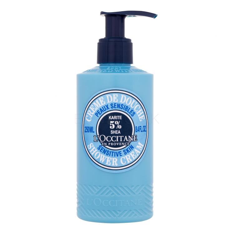 L&#039;Occitane Shea Body Shower Cream Sensitive Skin Sprchovací krém 250 ml