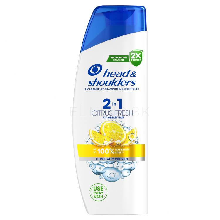 Head &amp; Shoulders Citrus Fresh 2in1 Šampón 330 ml