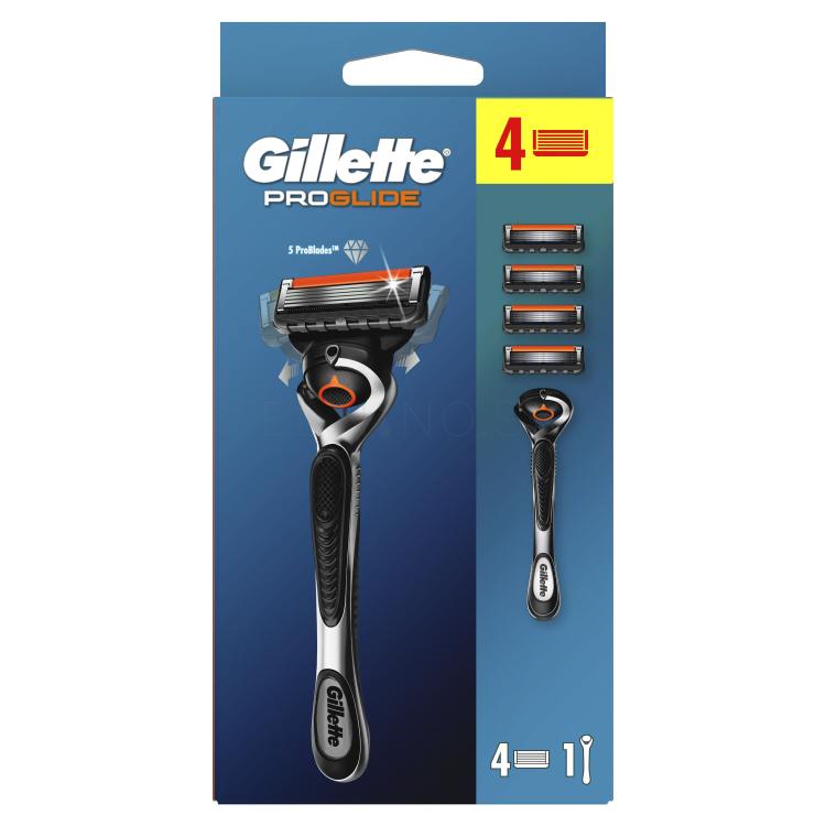 Gillette ProGlide Darčeková kazeta holiaci strojček 1 ks + náhradné hlavice 3 ks