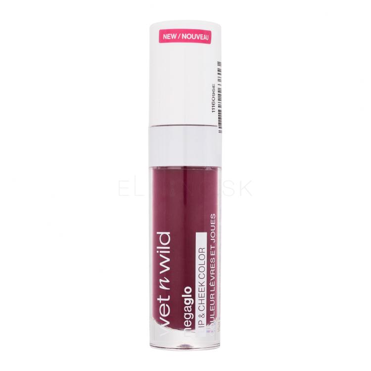 Wet n Wild MegaGlo Lip &amp; Cheek Color Rúž pre ženy 6,5 ml Odtieň Berry True