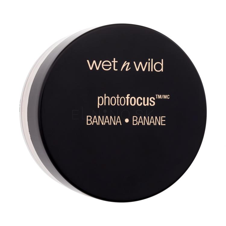 Wet n Wild Photo Focus Loose Setting Powder Púder pre ženy 20 g Odtieň Banana