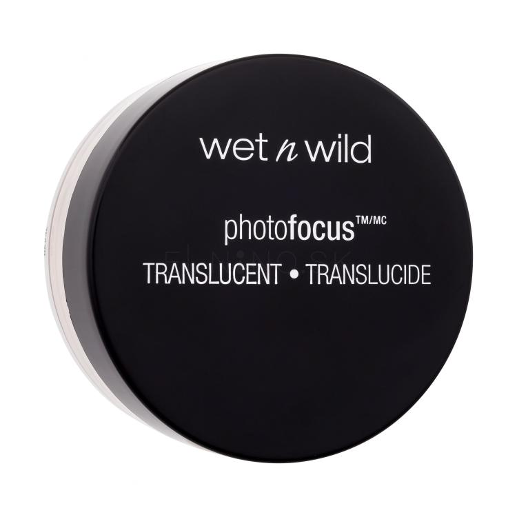 Wet n Wild Photo Focus Loose Setting Powder Púder pre ženy 20 g Odtieň Translucent