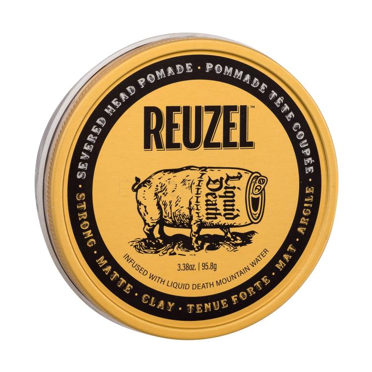 Reuzel Severed Head Pomade Strong Matte Clay Pre definíciu a tvar vlasov pre mužov 95 g