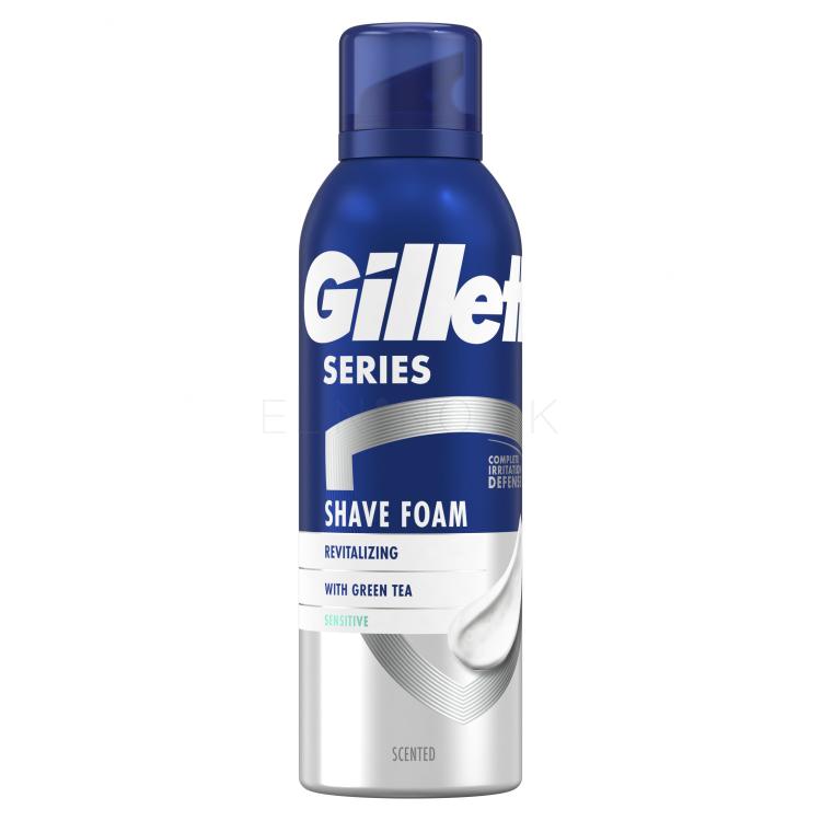 Gillette Series Revitalizing Shave Foam Pena na holenie pre mužov 200 ml