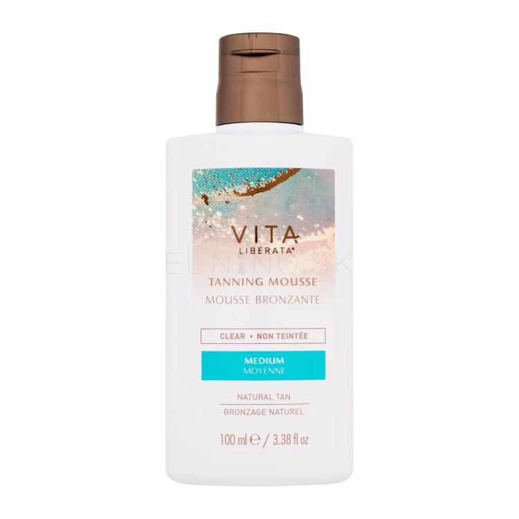 Vita Liberata Tanning Mousse Clear Samoopaľovací prípravok pre ženy 100 ml Odtieň Medium