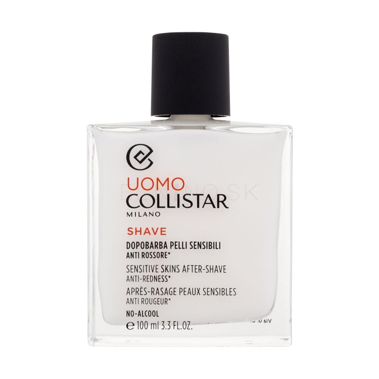 Collistar Uomo Sensitive Skins After-Shave Voda po holení pre mužov 100 ml