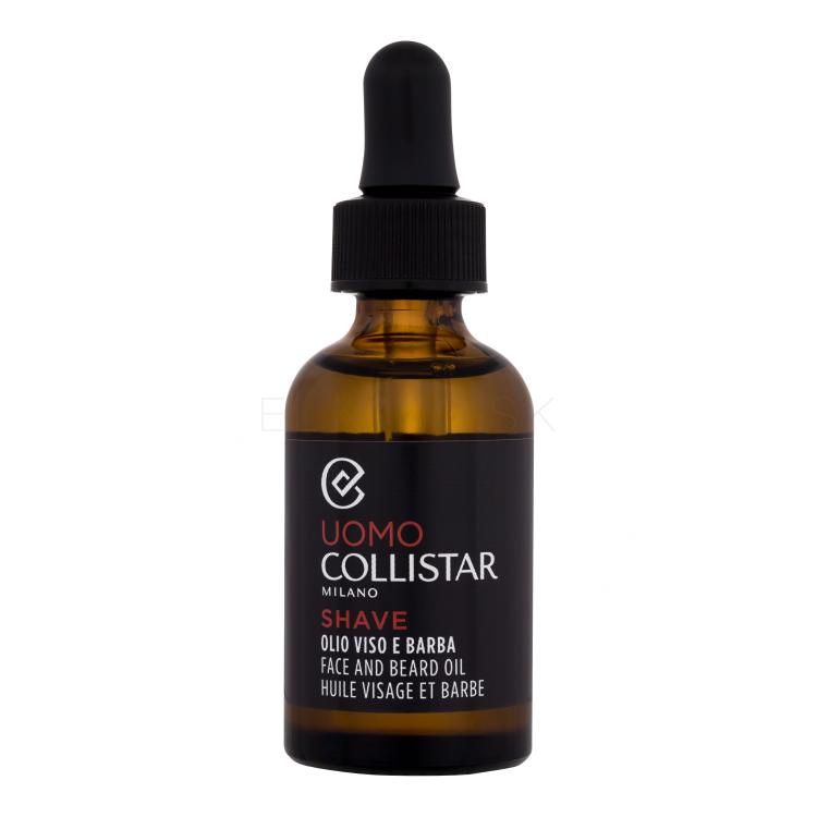 Collistar Uomo Face And Beard Oil Olej na fúzy pre mužov 30 ml