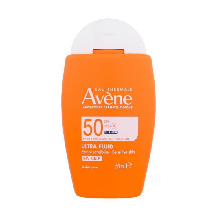 Avene Sun Ultra Fluid Invisible SPF50 Opaľovací prípravok na tvár 50 ml