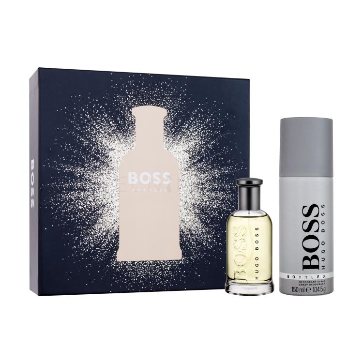 HUGO BOSS Boss Bottled SET4 Darčeková kazeta toaletná voda 50 ml + dezodorant 150 ml