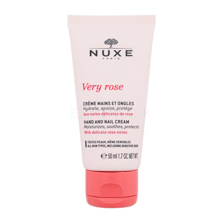 NUXE Very Rose Hand And Nail Cream Krém na ruky pre ženy 50 ml