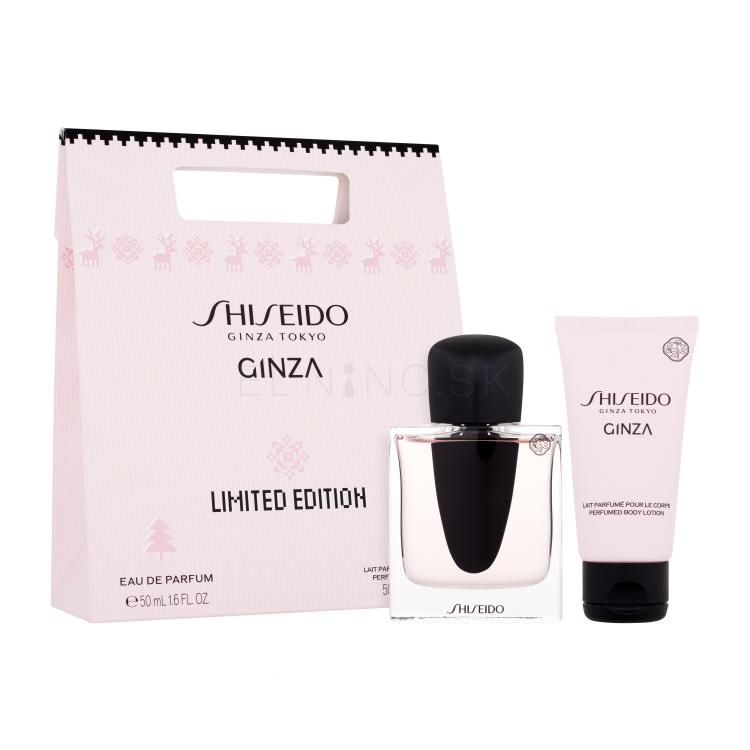 Shiseido Ginza Darčeková kazeta parfumovaná voda 50 ml + telové mlieko 50 ml