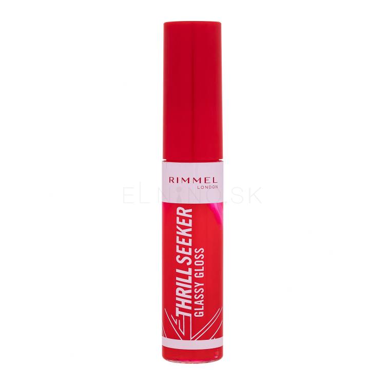 Rimmel London Thrill Seeker Glassy Gloss Lesk na pery pre ženy 11 ml Odtieň 600 Berry Glace