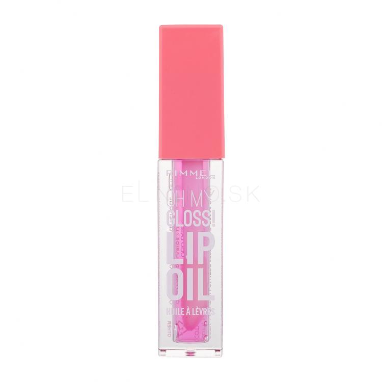 Rimmel London Oh My Gloss! Lip Oil Olej na pery pre ženy 4,5 ml Odtieň 001 Pink Flush