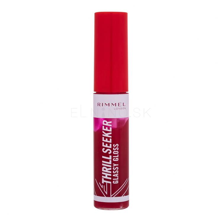 Rimmel London Thrill Seeker Glassy Gloss Lesk na pery pre ženy 11 ml Odtieň 350 Pink To The Berry