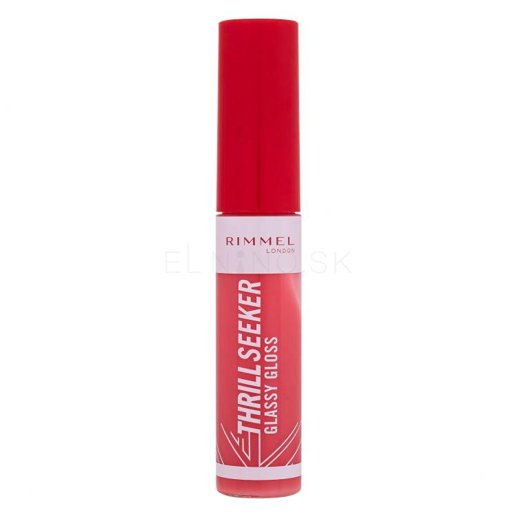 Rimmel London Thrill Seeker Glassy Gloss Lesk na pery pre ženy 11 ml Odtieň 500 Pine To The Appel