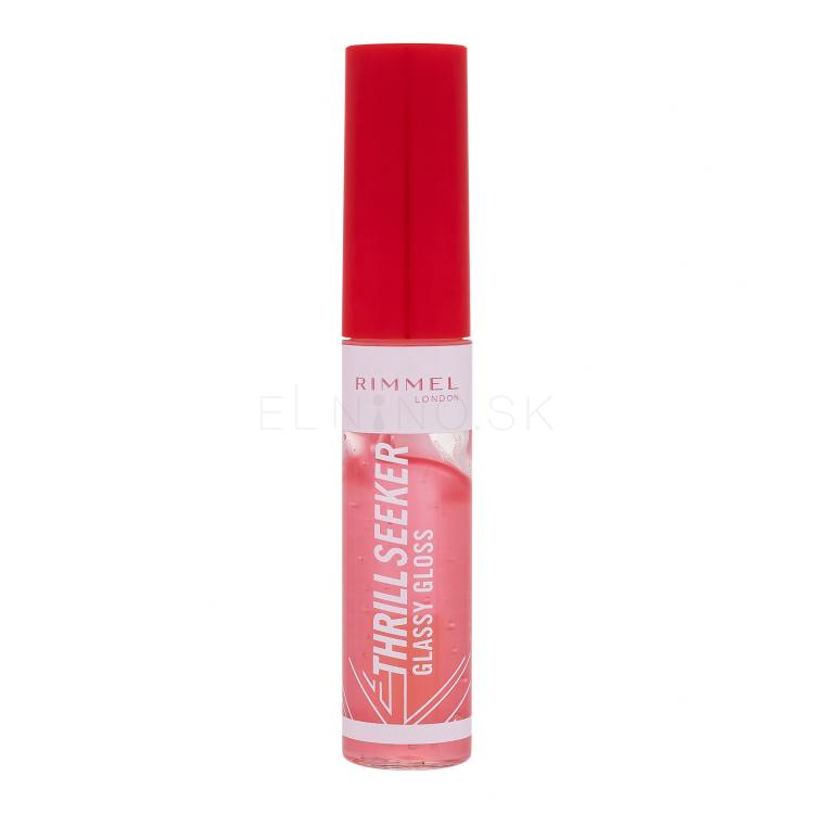 Rimmel London Thrill Seeker Glassy Gloss Lesk na pery pre ženy 11 ml Odtieň 100 Coco Suga