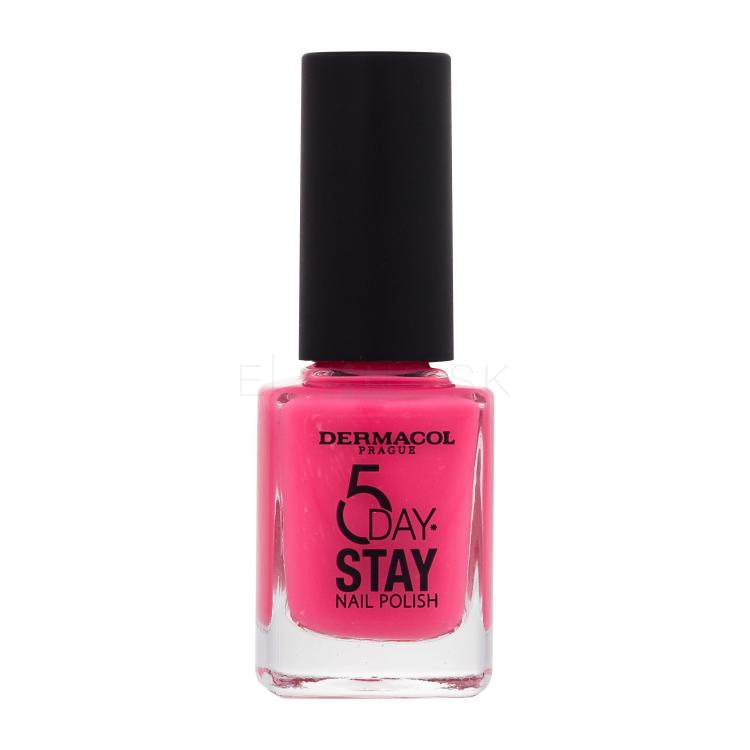 Dermacol 5 Day Stay Lak na nechty pre ženy 11 ml Odtieň 61 Star Fish