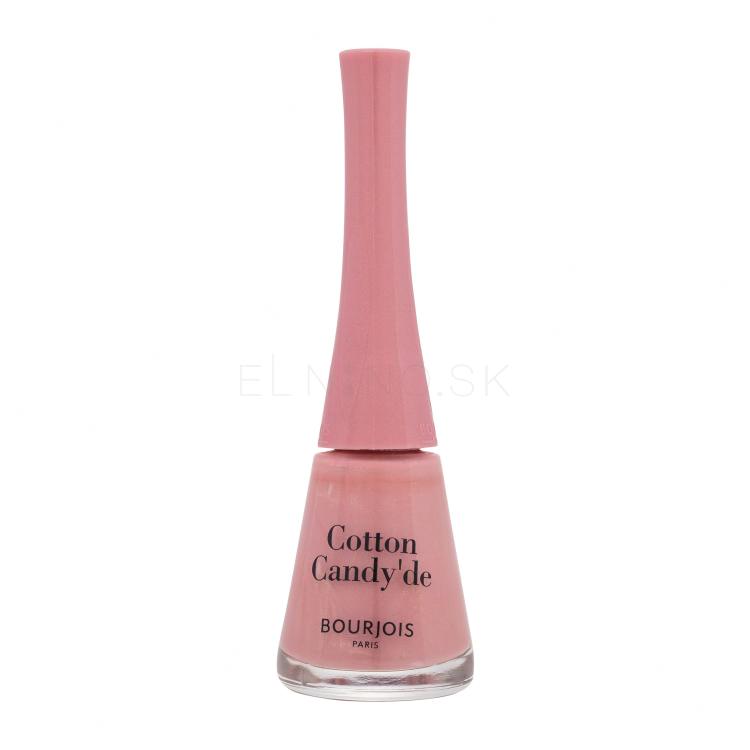 BOURJOIS Paris 1 Second Lak na nechty pre ženy 9 ml Odtieň 50 Cotton Candy´De