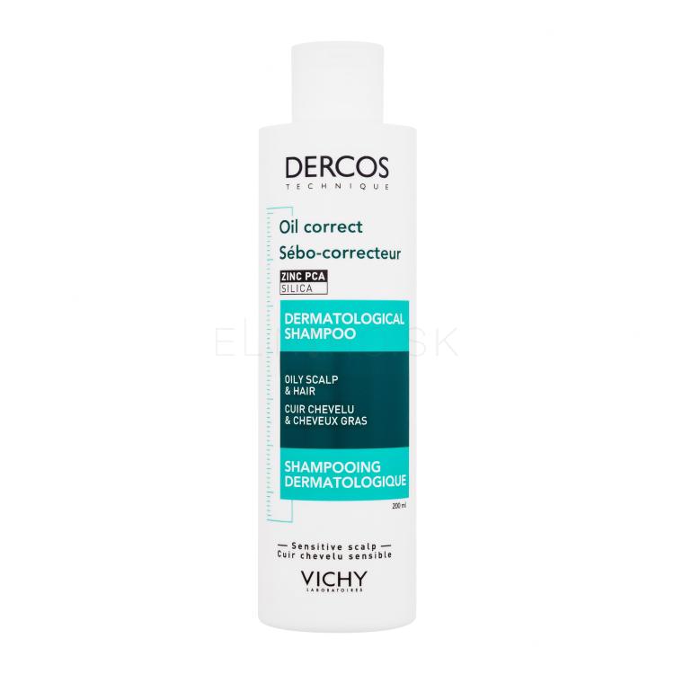 Vichy Dercos Oil Control Shampoo Šampón pre ženy 200 ml poškodená krabička