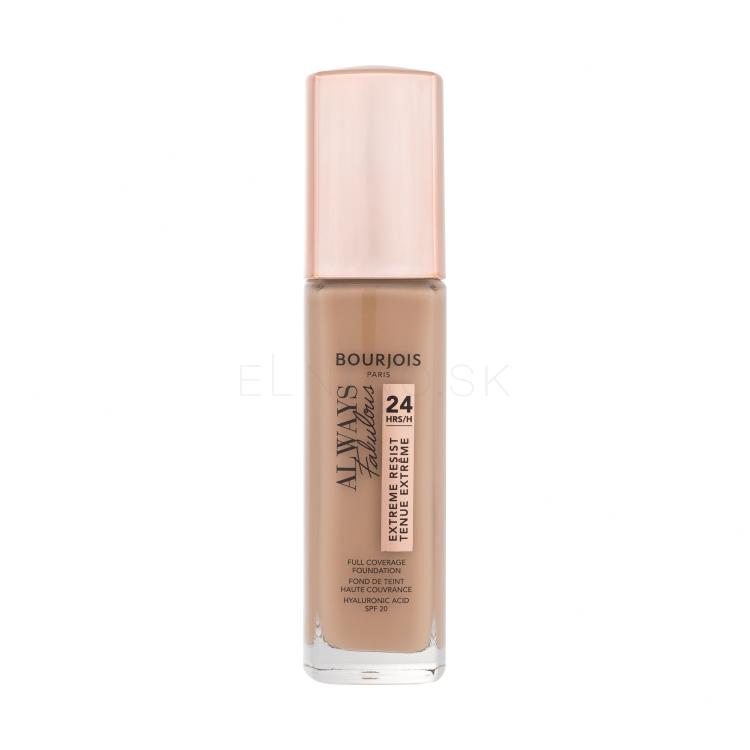 BOURJOIS Paris Always Fabulous 24H SPF20 Make-up pre ženy 30 ml Odtieň 405 Rose Honey