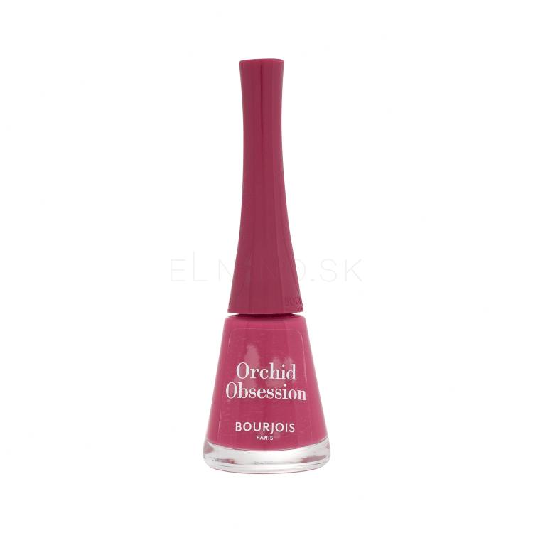 BOURJOIS Paris 1 Second Lak na nechty pre ženy 9 ml Odtieň 51 Orchid Obsession