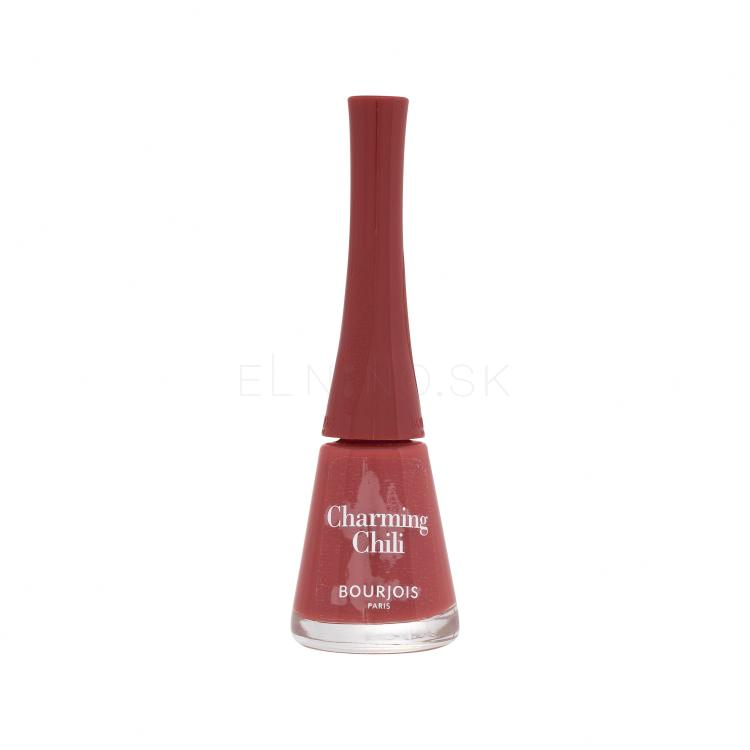 BOURJOIS Paris 1 Second Lak na nechty pre ženy 9 ml Odtieň 49 Charming Chili