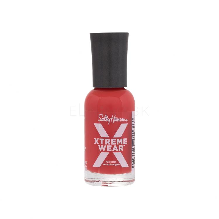 Sally Hansen Hard As Nails Xtreme Wear Lak na nechty pre ženy 11,8 ml Odtieň 302 Red-ical Rockstar