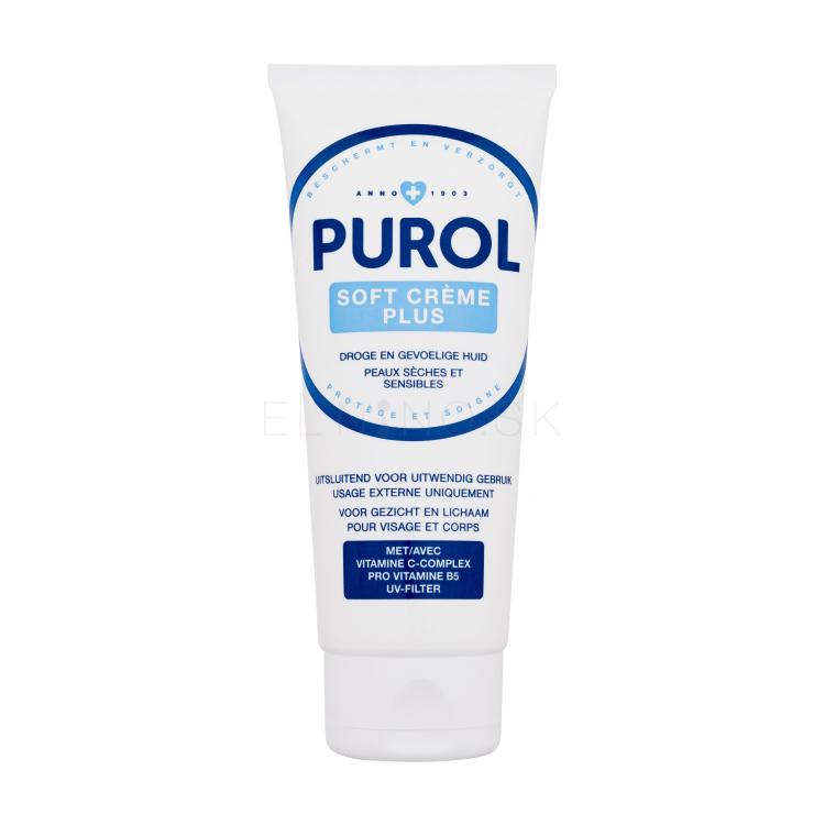 Purol Soft Cream Plus Denný pleťový krém pre ženy 100 ml poškodený obal