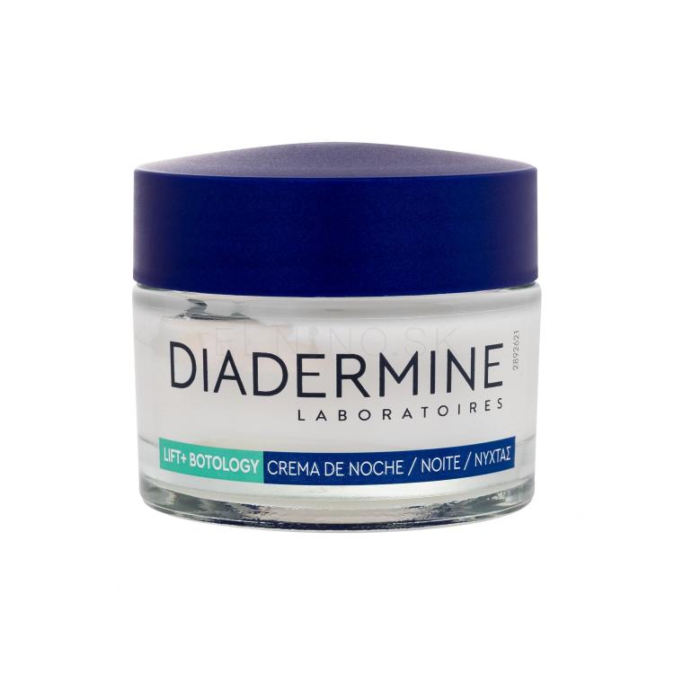 Diadermine Lift+ Botology Anti-Wrinkle Night Cream 30+ Nočný pleťový krém pre ženy 50 ml poškodená krabička