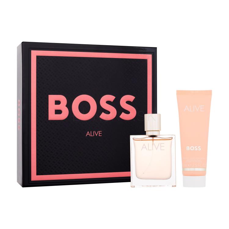 HUGO BOSS BOSS Alive SET3 Darčeková kazeta parfumovaná voda 50 ml + telové mlieko 75 ml