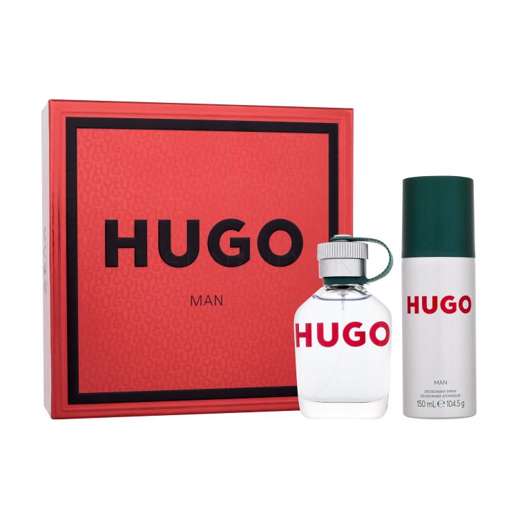 HUGO BOSS Hugo Man SET4 Darčeková kazeta toaletná voda 75 ml + dezodorant 150 ml